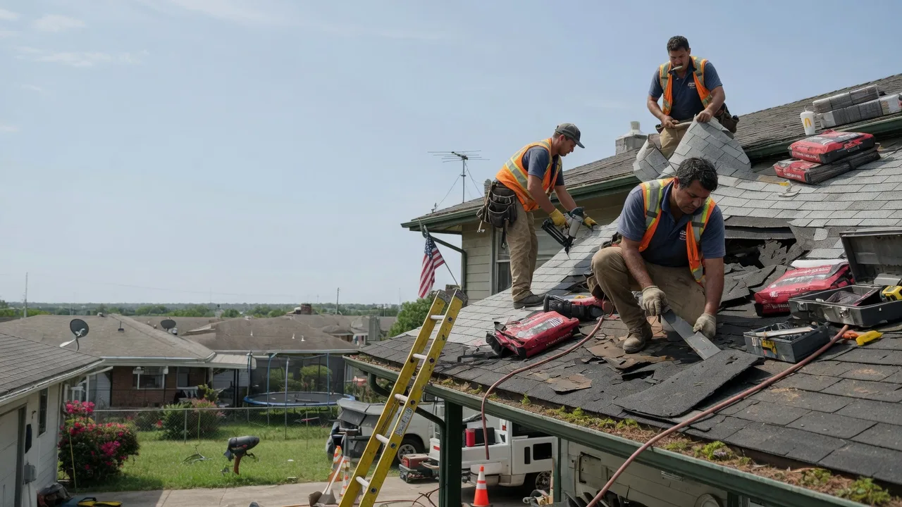 Roof Repair in Ozawkie, KS near me